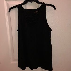 Black stylished tank top